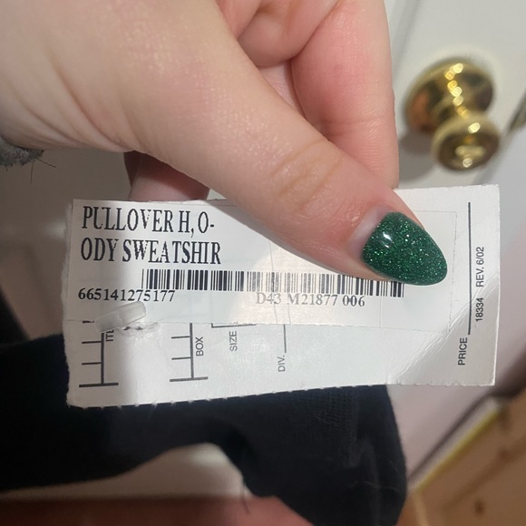 NWT Nordictrack Black Hoodie - Picture 5 of 5